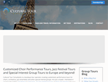 Tablet Screenshot of culturaltourconsultants.com